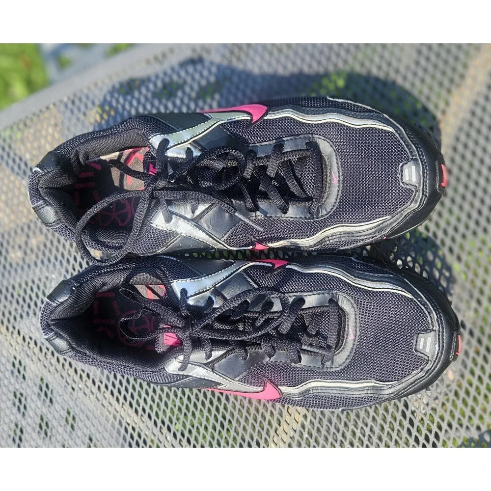 Nike‎ Shox M2 Womens 7.5 Black Hot Pink Silver 2009 370838-061